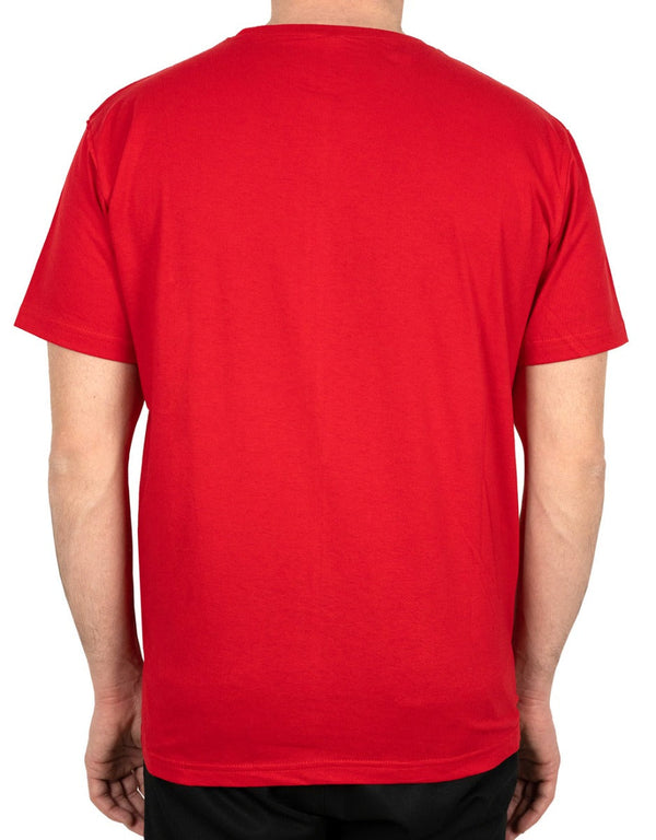 Basic T-shirt Red - Print