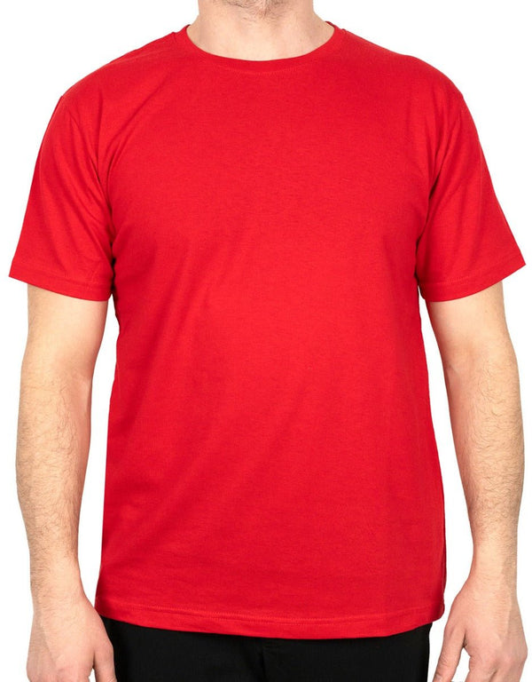 Basic T-shirt Red Color 1.0 Quality - Pamusan.com