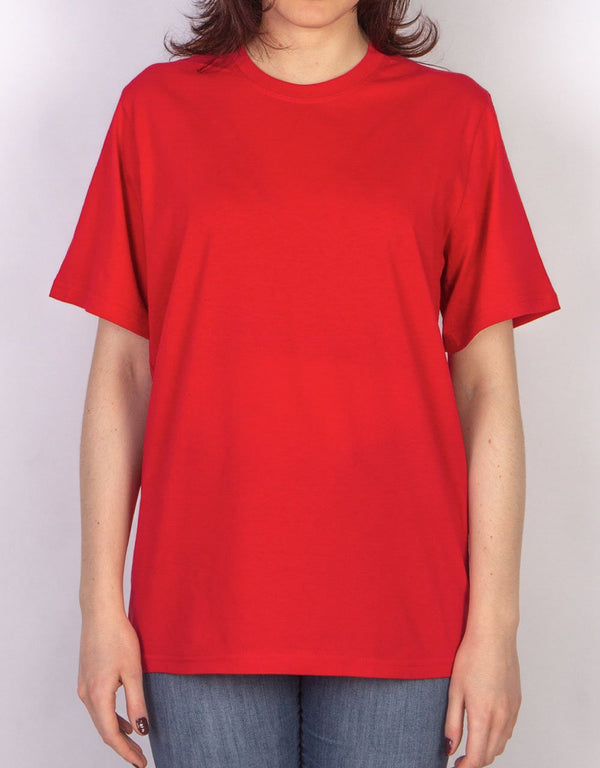 Basic T-shirt Red Color 1.0 Quality - Pamusan.com