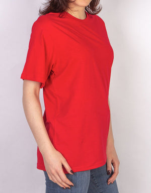 Basic T-shirt Red Color 1.0 Quality - Pamusan.com
