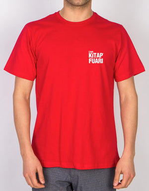 Basic T-shirt Red - Print - Pamusan.com