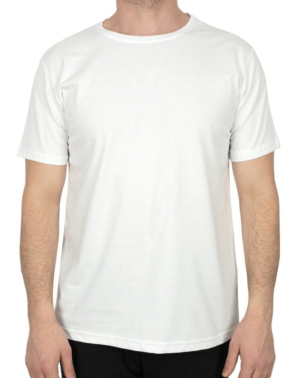 Basic T-shirt White Color 1.0 Quality - Pamusan.com