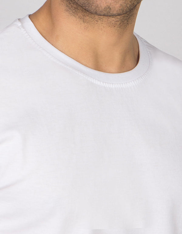 Basic T-shirt White Color 1.0 Quality - Pamusan.com
