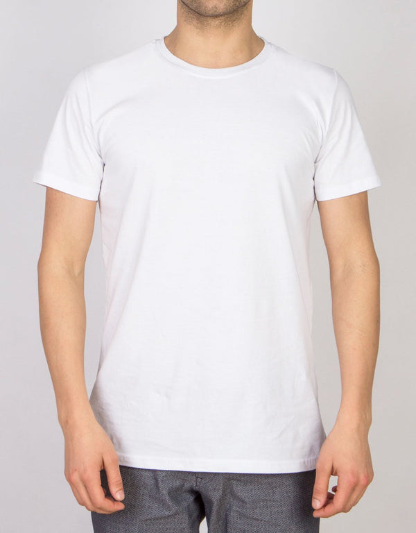 Basic T-shirt White Color 1.0 Quality - Pamusan.com