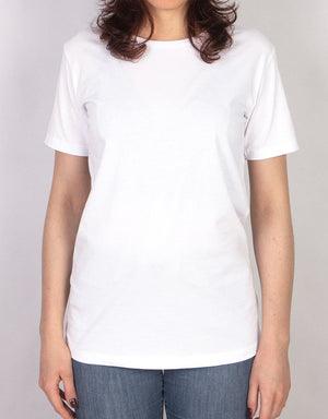 Basic T-shirt White Color 1.0 Quality - Pamusan.com