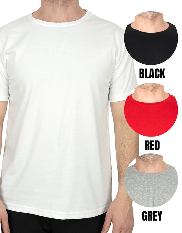 Basic T-shirt White - Print - Pamusan.com
