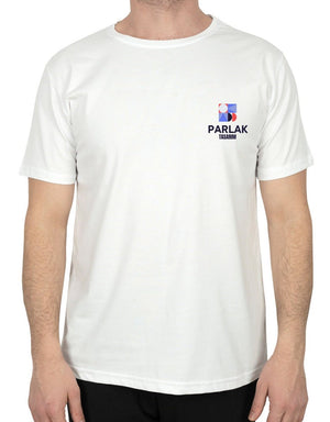 Basic T-shirt White - Print - Pamusan.com