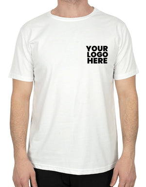 Basic T-shirt White - Print - Pamusan.com