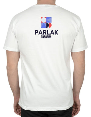Basic T-shirt White - Print - Pamusan.com