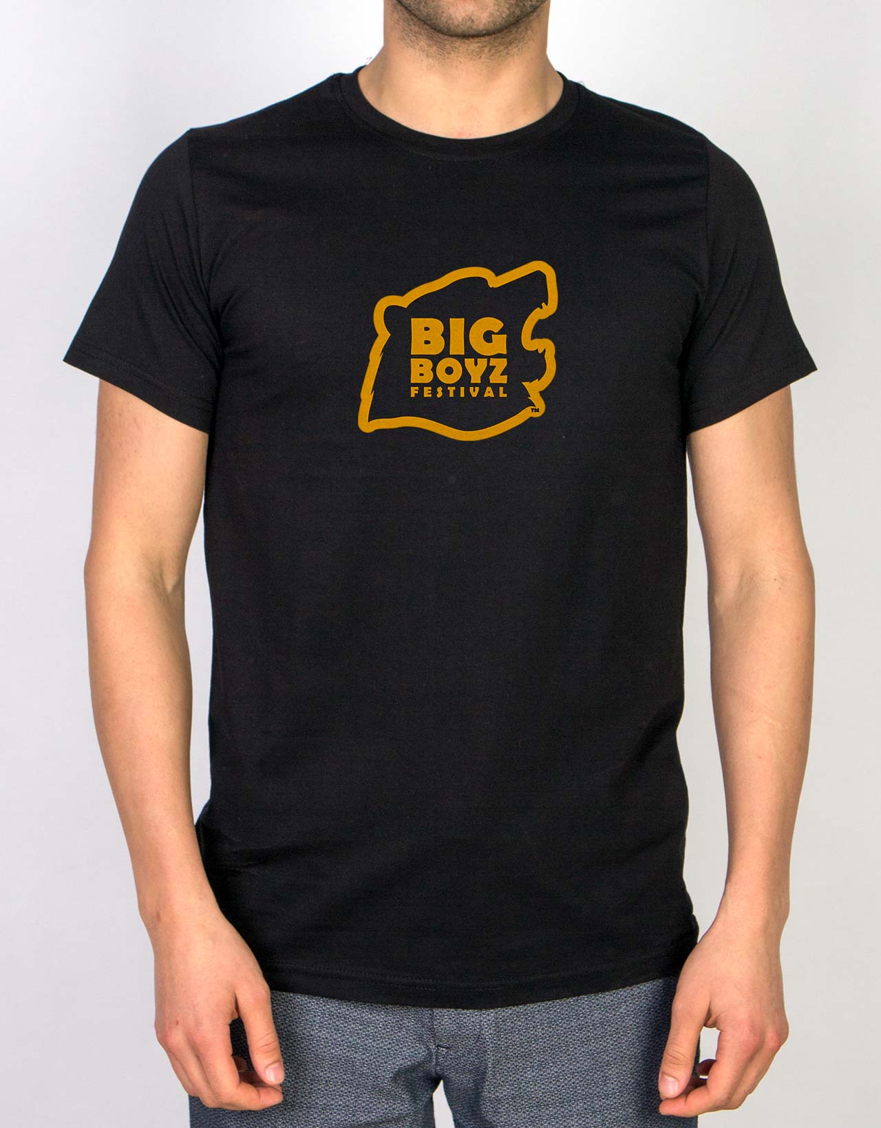 Basic T-shirt Black - Print