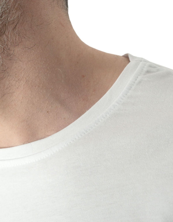 Basic T-shirt White - Print