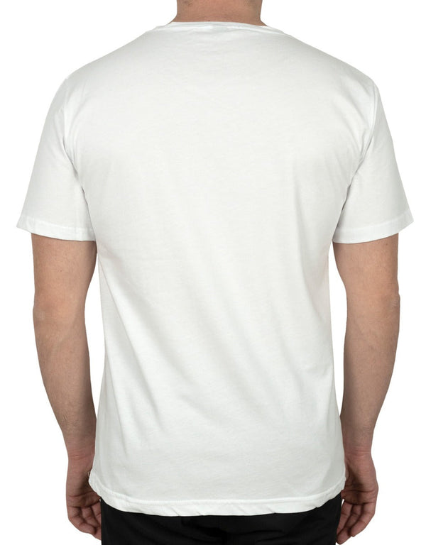 Basic T-shirt White - Print