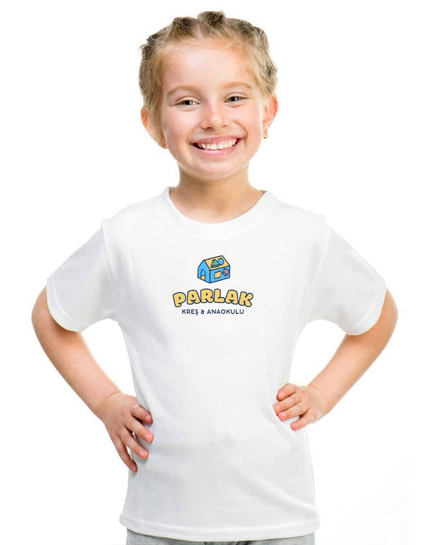 Digital Printed Promotional Children's T-Shirt - White