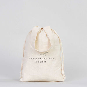 Fabric Pouch  6" W x 8" H (15.5 cm x 20 cm) -  Short Handle (Customize)