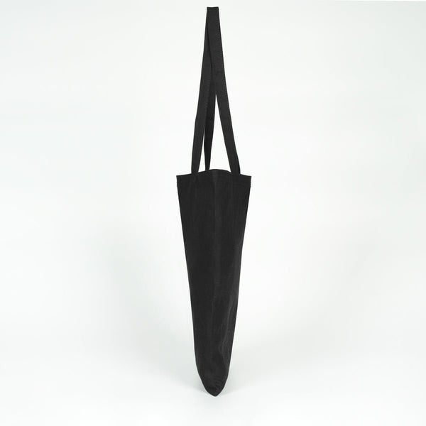 Black Canvas Tote Bag – Large 14"x16" Eco - Friendly Cotton Shopping Bag - Pamusan.com