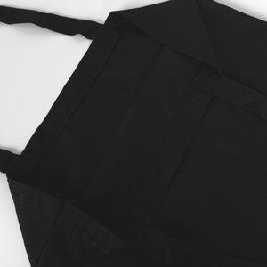 Black Cotton Tote Bag – 14" × 16" (35 × 40 cm) – 4 oz Blank Bag - Pamusan.com
