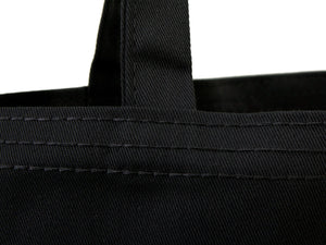Black Cotton Tote Bag – 14"x16" Blank Reusable Canvas Bag Wholesale - Pamusan.com