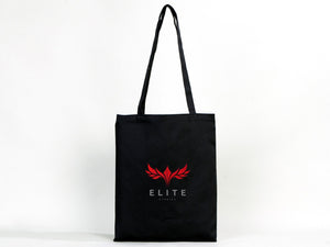 Black Cotton Tote Bag – 14"x16" Reusable Custom Print Canvas Bag Wholesale - Pamusan.com