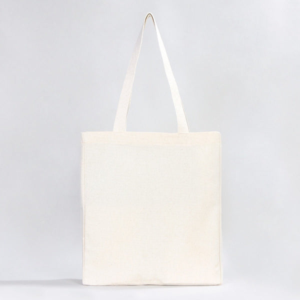 Blank Canvas Tote Bags – 16"W x 14"H x 5"L Reusable Cotton Tote - Pamusan.com