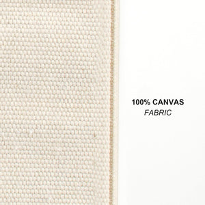 Blank Canvas Tote Bags 16"W x 14"H x 6"L – Two Side Pockets, Black Woven Handles, Full 6" Gusset – 450 gsm Cotton - Pamusan.com