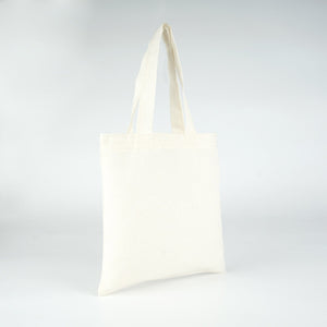 Blank Cotton Tote Bag 9x9 Inch | Lightweight Natural Cotton Gift Bag - Pamusan.com