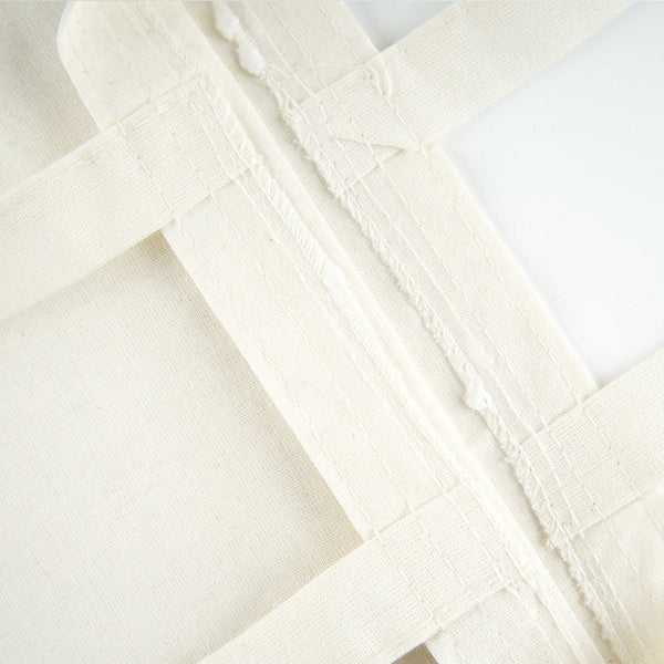 Blank Cotton Tote Bag 9x9 Inch | Lightweight Natural Cotton Gift Bag - Pamusan.com