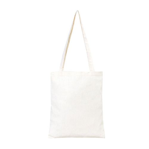 Blank Cotton Tote Bag with Long Handles – Natural Color 12"x14"İnch - Pamusan.com