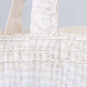 Blank Cotton Tote Bag with Long Handles – Natural Color 12"x14"İnch - Pamusan.com