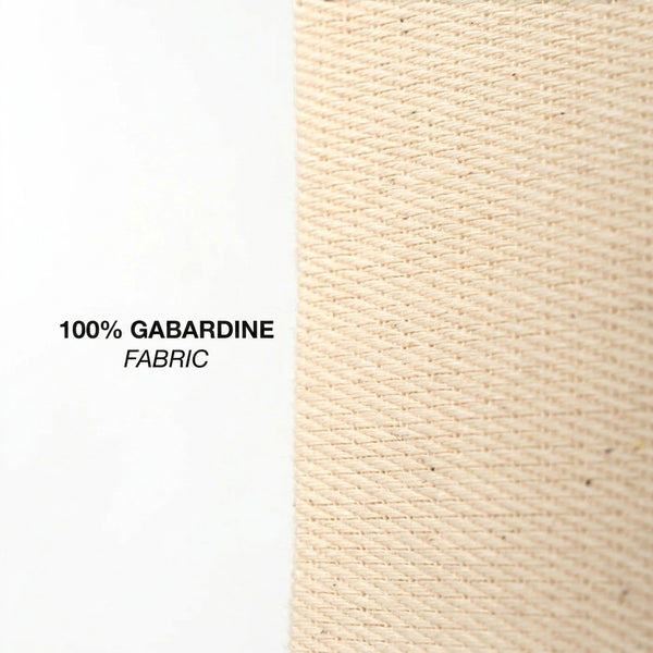 Blank Cotton Tote Bag 12"x14" – 6 oz gabardine fabric close-up – Pamusan.com