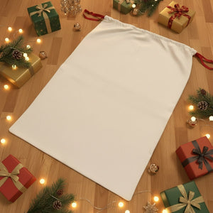 Blank Santa Sack – 24" x 35" (60 x 90 cm) Plain Christmas & New Year Gift Bag - Pamusan.com