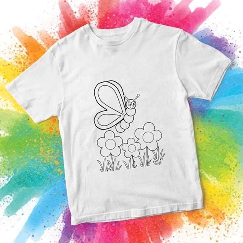 T-shirt Painting - Butterfly