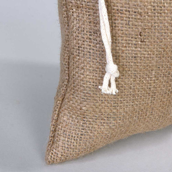 Burlap Drawstring Pouch – 10" × 14" (25 × 35 cm) – Eco - Friendly - Pamusan.com
