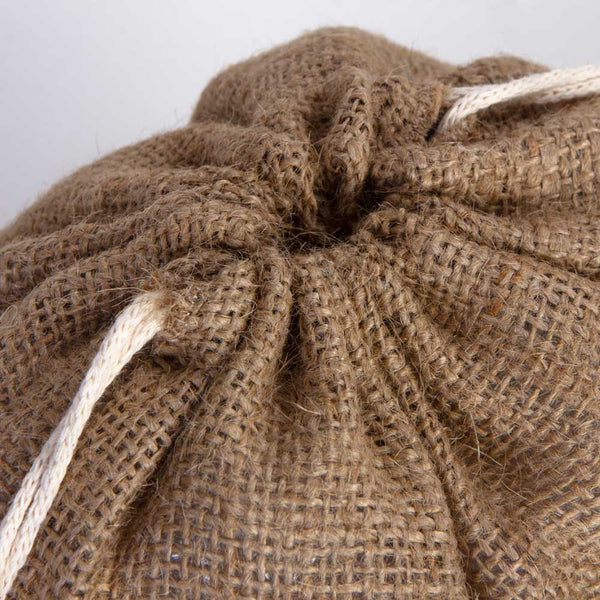 Burlap Drawstring Pouch – 10" × 14" (25 × 35 cm) – Eco - Friendly - Pamusan.com