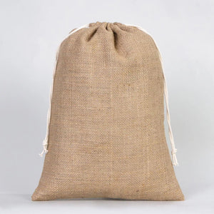 Burlap Drawstring Pouch – 12" × 16" (30 × 40 cm) – Eco - Friendly - Pamusan.com