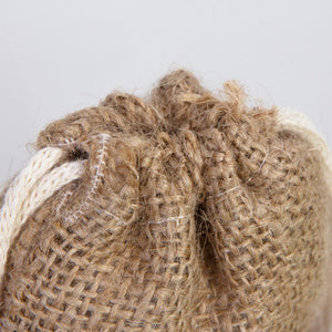 Burlap Drawstring Pouch – Natural – 4" × 5" (10 x 13 cm) – 4 oz - Pamusan.com