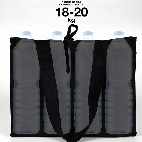Medium City Soft Fabric Case - Black - 35x30x10 cm - Pamusan.com