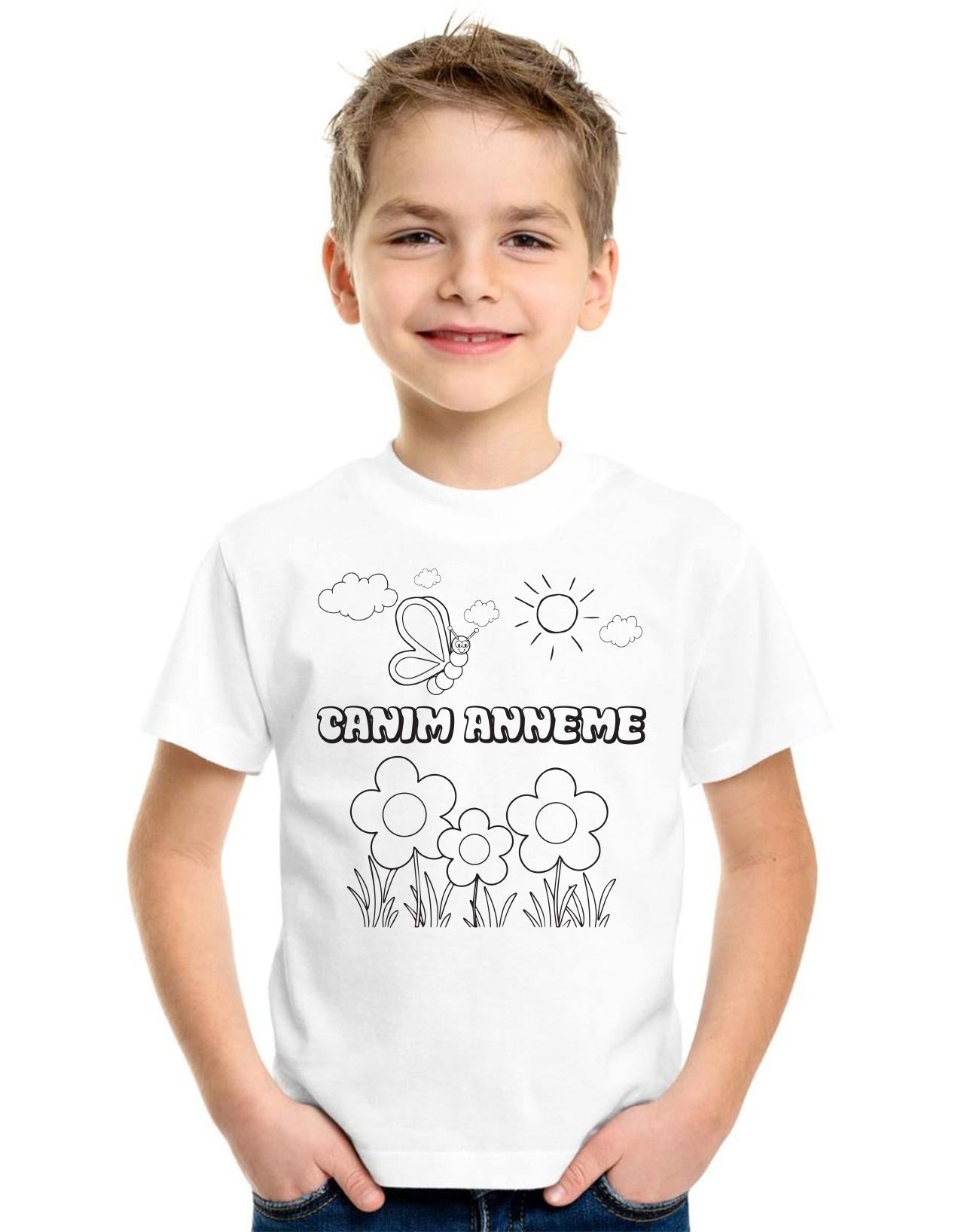 Mother's Day Paintable Promotion T-Shirt - White