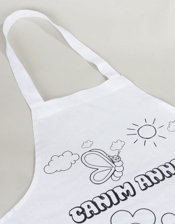 Kitchen Apron Painting - My Dear Mother