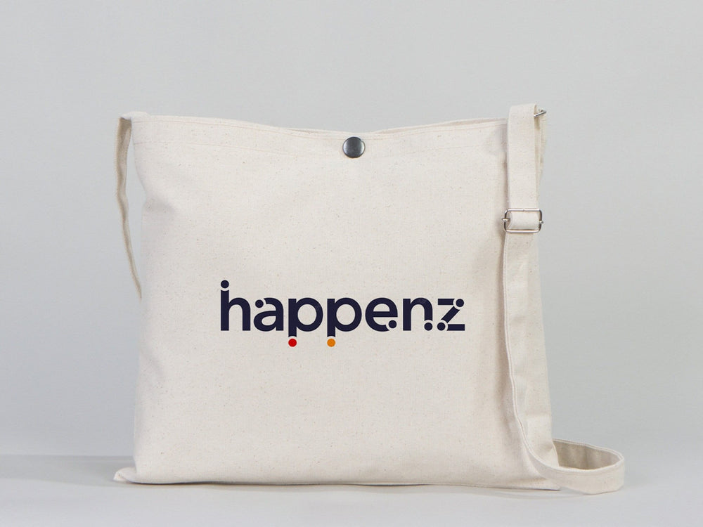 Canvas Messenger Bag – 11"W x 13"H Custom Crossbody Saddlebag - Pamusan.com