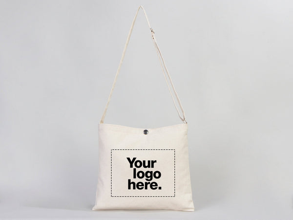 Canvas Messenger Bag – 11"W x 13"H Custom Crossbody Saddlebag - Pamusan.com