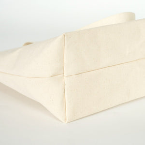 Canvas Shopping Tote Bag – Laminated – 17" × 14" × 6" (45 × 35 × 15 cm) – 10 oz - Pamusan.com