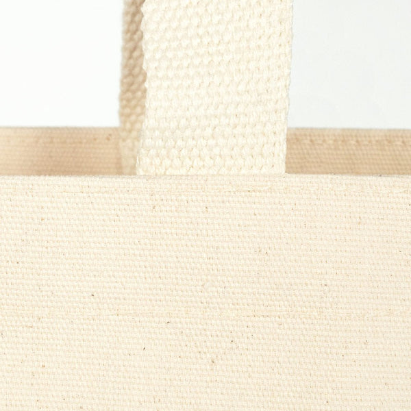 Canvas Shopping Tote Bag – Laminated – 17" × 14" × 6" (45 × 35 × 15 cm) – 10 oz - Pamusan.com