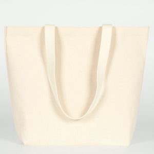 Canvas Shopping Tote Bag – Laminated – 17" × 14" × 6" (45 × 35 × 15 cm) – 10 oz - Pamusan.com