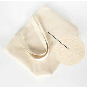 Canvas Shopping Tote Bag – Laminated – 17" × 14" × 6" (45 × 35 × 15 cm) – 10 oz - Pamusan.com