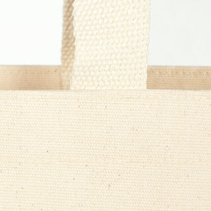 Canvas Shopping Tote Bag with Custom Logo – 17" × 14" × 6" (45 × 35 × 15 cm) – Laminated Lining – 10 oz Cotton - Pamusan.com