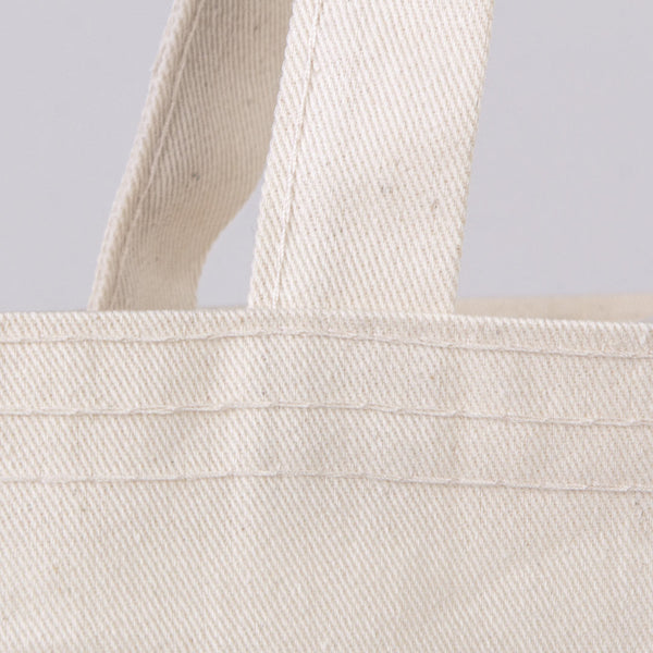Blank Cotton Tote Bag with Inner Pocket 14"W x 16"H – Wholesale Plain Canvas Shopping Bag