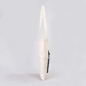 Blank Cotton Tote Bag with Inner Pocket 14"W x 16"H – Wholesale Plain Canvas Shopping Bag