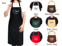 Chef Apron - Personalized Kitchen Apron for Women or Men - Custom Name Chef Apron - Logo Print Options - Pamusan.com