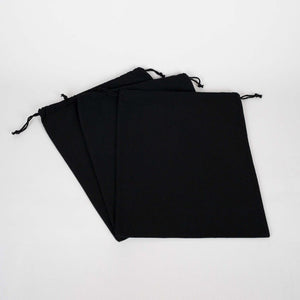 Christmas Drawstring Gift Bags Bulk – 12" × 16" (30 × 40 cm) Cotton Bags in Red, Black or Natural, 18 Holiday & New Year 2027 Designs - Pamusan.com