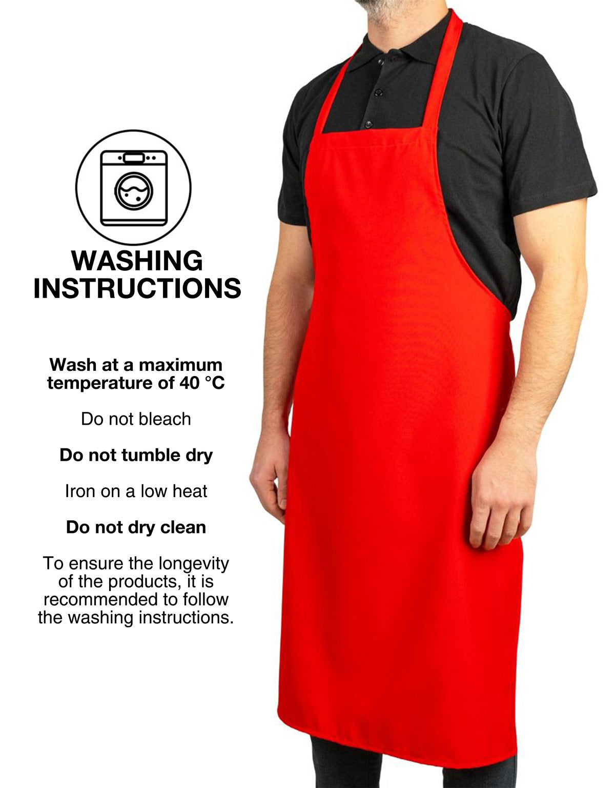 Kitchen Apron - Red